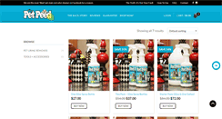 Desktop Screenshot of mypetpeed.com